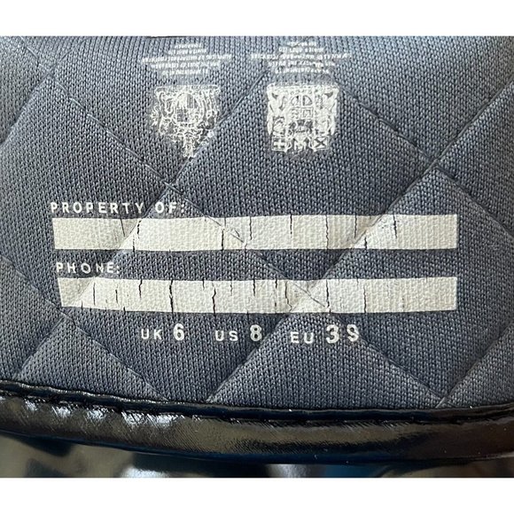 Hunter Dark Gray Rubber Quilter Knee-High Rain Boots, Size 8 - Picture 10 of 11